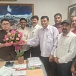 वित्त सचिव रणवीर सिंह चौहान ने प्रतिनिधिमंडल का स्वागत कर व्यक्त किया आभार